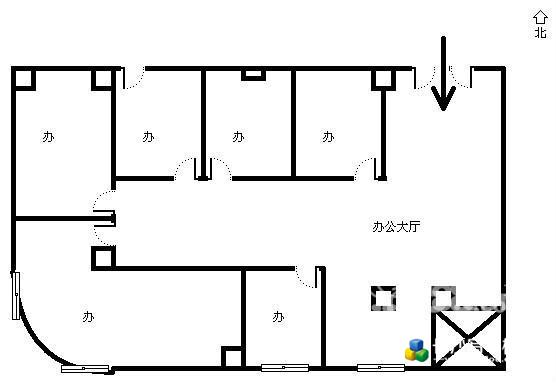 【侯家塘】贺龙体育馆+天玺大酒店豪装办公房  