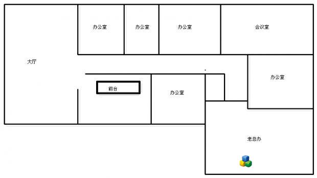 电梯口精装写字楼出租