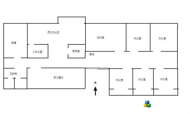 沁园春御园 整层715平出租 只要3.6万一个月