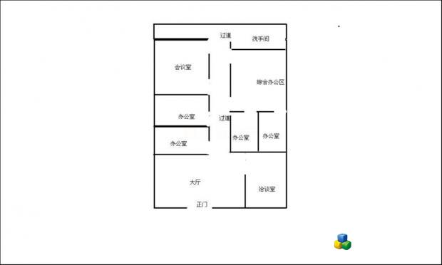 麓谷企业广场 446平 只租1.56元