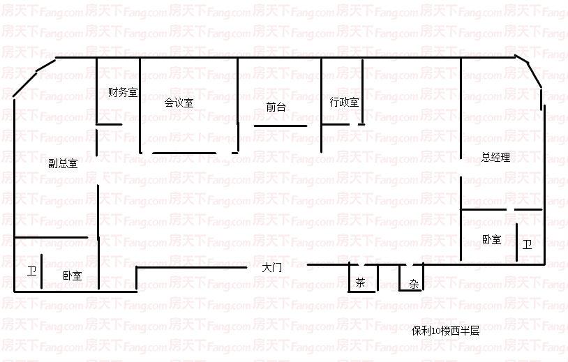 碧沙湖地铁口  保利国际  拎包办公  家具配齐豪华装修