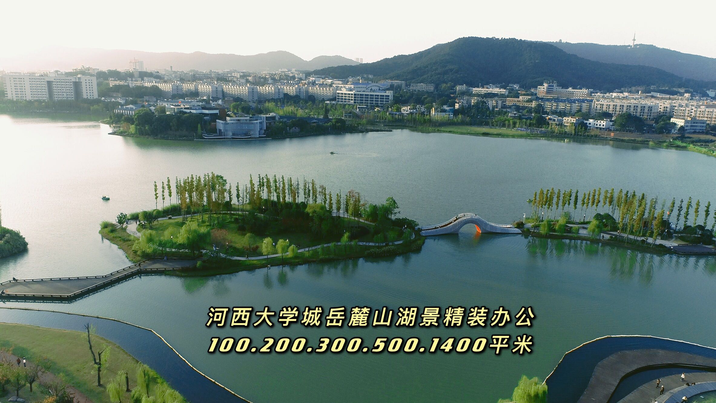 德必we 河西大学城湖景精装/24小时办公/双地铁/统一运营 